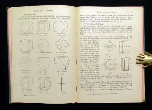 Fischer Naturgeschichte des Mineralreiches 1891 Mineralogie Naturwissenschaften