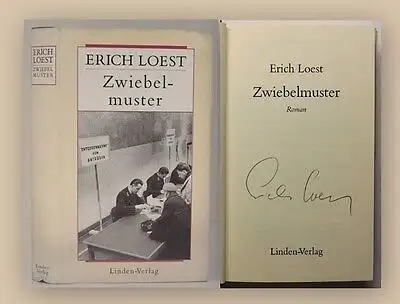 Erich Loest Zwiebelmuster 1994 Weltliteratur Roman Belletristik xy