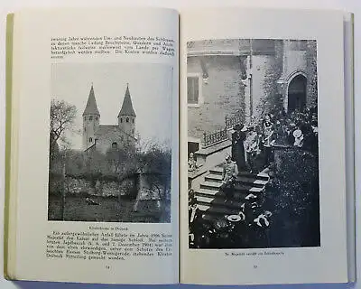 Prospekt Erinnerungen an Schloß Wernigerode Harz 1911 mit Bildern Sachsen-Anhalt