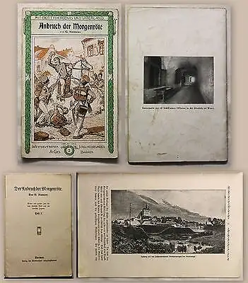 Niemeier Anbruch der Morgenröte 1912 Militärgeschichte Jünglingsbund Barmen xz