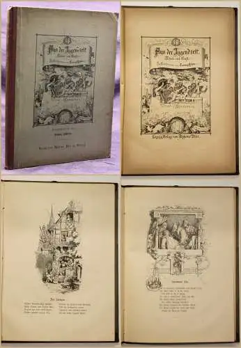 Scherer Aus der Jugendzeit Scherz und Ernst 1875 Literatur Geschichte sf