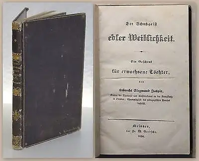 Jaspis Der Schutzgeist edler Weiblichkeit 1839 Frauenliteratur Pädagogik xz