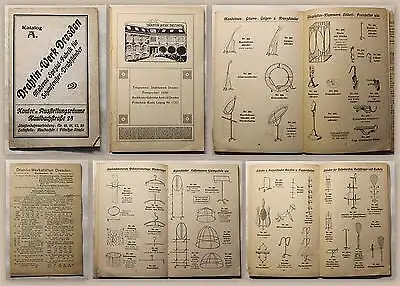Drahtin-Werk Dresden Katalog A. Spezial-Fabrik Schaufenster-Drahtständer um 1900