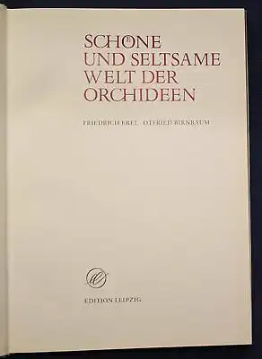 Richter/ Röth/ Ebel Orchideen 3 Bde um 1970 Botanik Flora Pflanze Natur sf