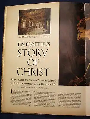 Kessel Tintorettos story of Christ um 1930 Theologie Religion Geschichte js 