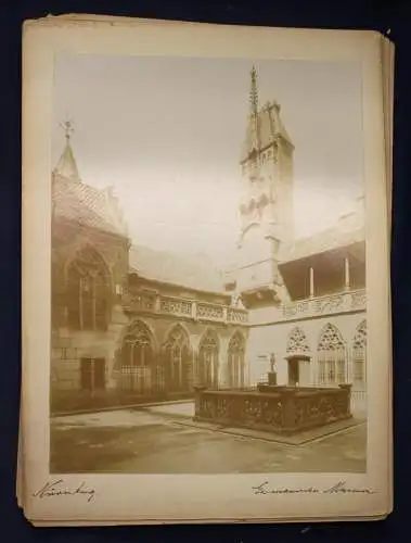 11 orig. Fotografien von Nürnberg um 1880 Architektur Kunst Kultur Bayern sf