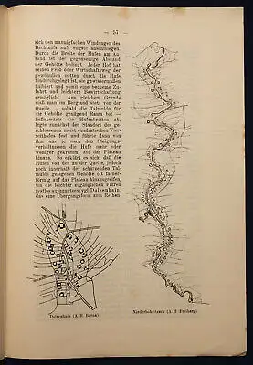 Hennig Die Dorfformen Sachsens 1912 Geschichte Landeskunde Saxonica Geografie sf