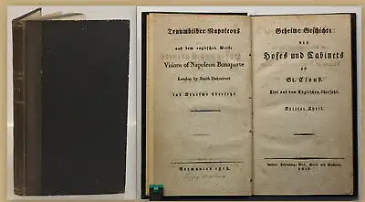 Geheime Geschichte des Hofes und Cabinets zu St. Cloud 3. Teil 1818 Politik sf
