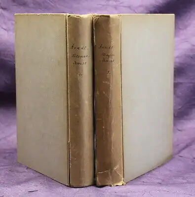 Arndt Nothgedrungerner Bericht aus meinem Leben 1847 Belletristik Gedichte js