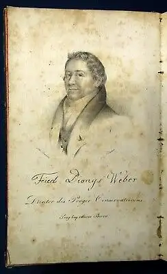 Weber Allgemeine Theoretisch-praktische Vorschule der Musik 1828 Kultur sf