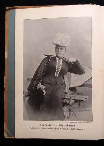 Pestalozzi-Verein Thüringen im Wort und Bild 1. Bd. 1902 150 Abb. Geographie js