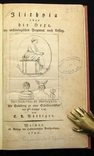 Böttiger Ilithyia oder die Hexe, ein archäologisches Fragment nach Lessing 1799
