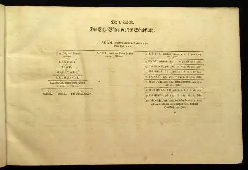 Hünner Genealogische Tabellen nebst genealogischen Fragen 1.Teil 1719 Politik js