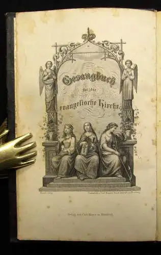 Neu eingerichtetes Freiberger Gesangbuch nebst einem Anhang neuer Lieder 1871 js