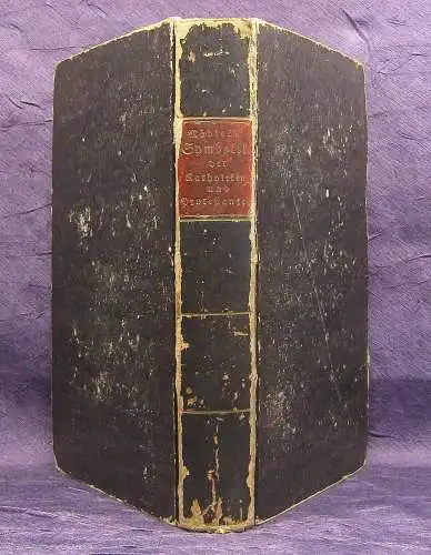 Möhler Symbolik oder Darstellung der dogmatischen Gegensätze 1832Theologie  js