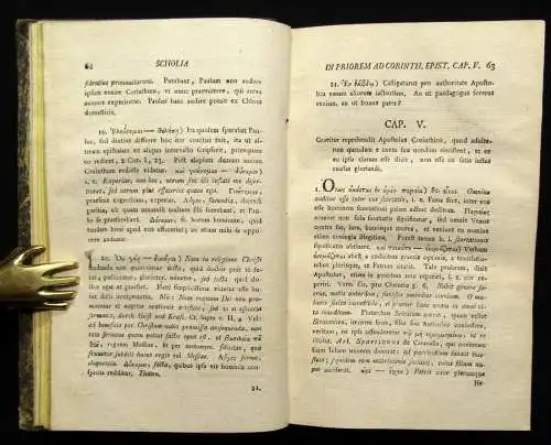 Rosenmülleri Scholia in Novo Testamentum 5 Bde. 1792 Aufklärungstheologie js