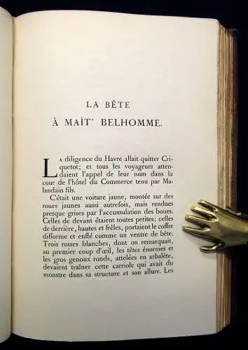 Guy de Maupassant Monsieur Parent 1910 Belletristik Lyrik Literatur mb
