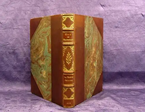 Guy de Maupassant La Maison Tellier 1908 Belletristik Lyrik Literatur mb