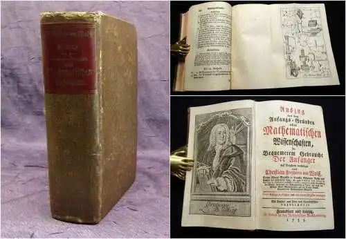 Wolf, Christian 1755 Auszug aus den Anfangs- Gründen aller Mathematischen... am