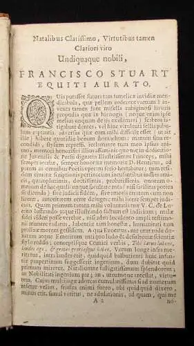 Lucanus, Marcus Annaeus Lucani Pharsalia,sive civili Caesaris et Pompeji 1681 js