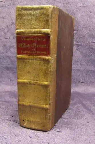 Heins, Valentin 1686 Gazophylacium Mercatorio-Arithmedicum, das ist: Schatz...am