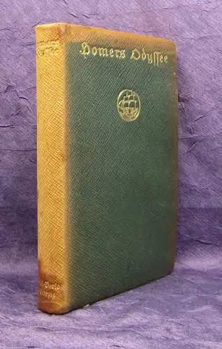Scvhröder Homers Odysse Weltklassiker Abenteuer Roman 1911 Insel- Verlag js