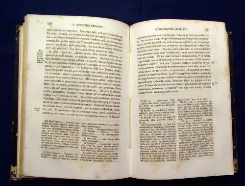 Von Raumer Sancti Augustini Confessionum Libri Tredecim 1856 Theologie Kirche mb