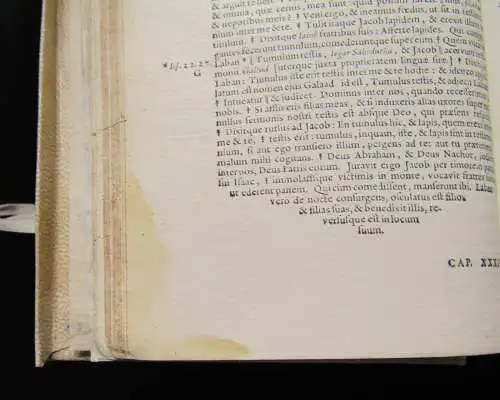 Rößlin Biblia Sacra Veteris et Novi Testamenti plein velin d`epoque 3 in 1, 1664