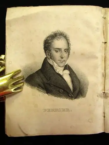 Menzel Taschenbuch der neuesten Geschichte Teil 1 Jhg. 3 Mit 12 Porträts 1832 js