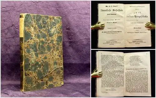 Dinter Sämmtliche Schriften 2 Abteilung 6.Bd 1843 Theologie Religion mb