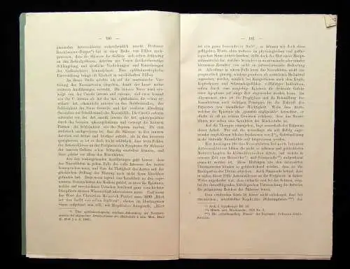 Bresgen Sammlung zwangl. Abh. Nasen-, Ohren-, Mund- u. Halskrankheiten um 1900 m