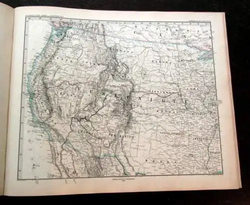 Stieler, A. 1881 Adolf Stielers Handatlas über alle Theile der Erde und über..am