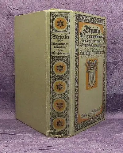 Thiota die Alamannenkönigin eine Erzählung aus Schwabens Vergangenheit 1912 js