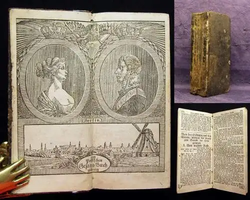 Porst Geistliche und Liebliche Lieder, welche der Geist des Glaubens(...) 1836 j