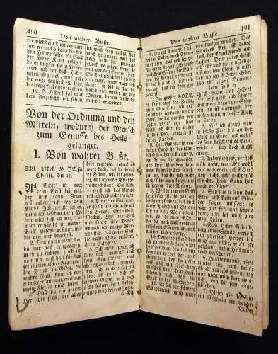 Porst Geistliche und Liebliche Lieder, welche der Geist des Glaubens(...) 1836 j