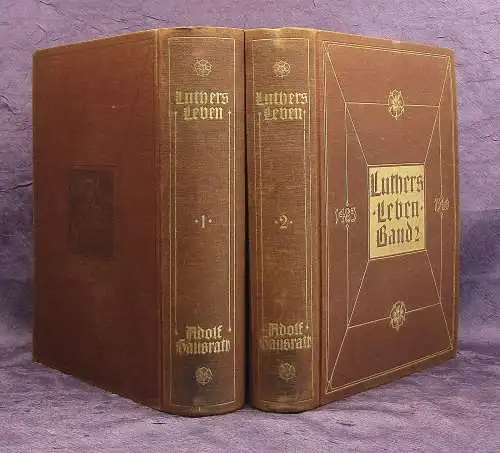 A. Hausrath 1913 Luthers Leben 2 Bände am