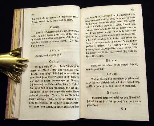 Crenzin 1788 Die Vestalinnen - Ein Trauerspiel in drei Aufzügen... am