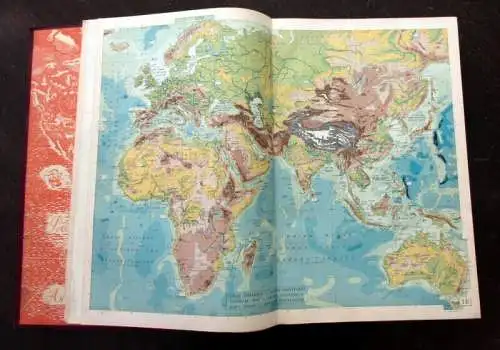 Chardonnet;Siegfried um 1945 Atlas International Larousse Paris Geographie am