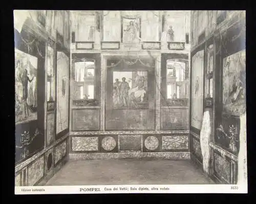 12 Fotografien um 1900 von Pompei Edizione inalterabile am
