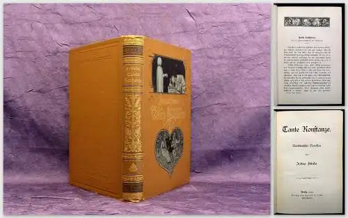 Stinde Tante Konstanze 1900 Belletristik Literatur Lyrik mb