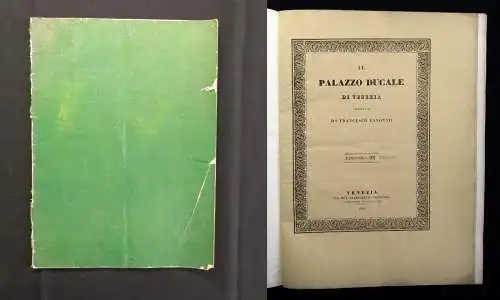 Il Palazzo Di Venezia ilustrato Da Francesco Zanotto 1860 Palast von Venedig js