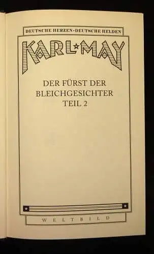 Deutsche Herzen* Deutsche Helden Karl May 6 Bde. Weltbild Verlag 1999 js