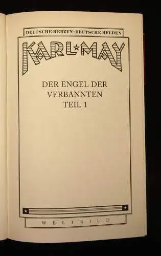 Deutsche Herzen* Deutsche Helden Karl May 6 Bde. Weltbild Verlag 1999 js