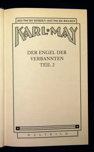 Deutsche Herzen* Deutsche Helden Karl May 6 Bde. Weltbild Verlag 1999 js