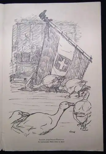Cassirer Kriegszeit Künstlerflugblätter Nr.41 4 Original Lithographien 1915