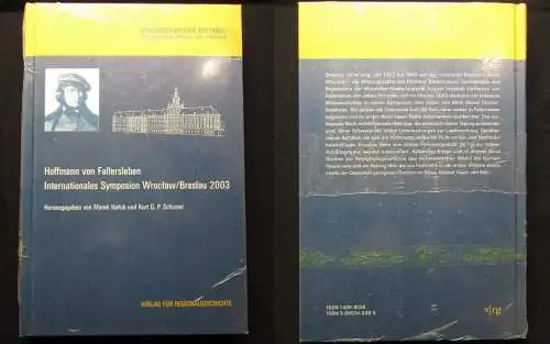 Hoffmann von Fallerseleben Internationales Symposium Wroclaw/Breslau 2003 OVP
