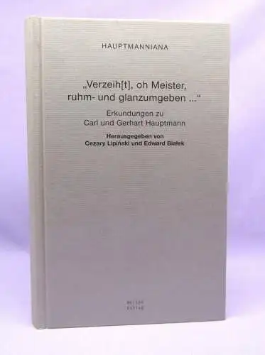 Bialek Verzeih(t), oh Meister, ruhm- und glanzumgeben Erkundungen Bd.4 2009