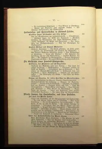 Berdrow Afrikas Herrscher und Volkshelden EA 1908 Lebensbilder aus d. Heroenzeit