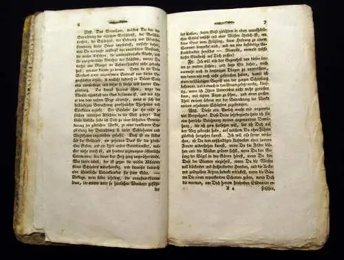 Katechismus der Natur, Martinet, 1779, zahlreiche Kupfertafeln, Aufklärung