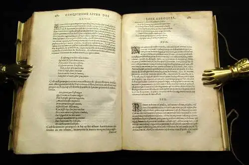 Bugnyon, M. Philibert 1605 Loix Abrogees et inusitees en toutes les cours, [...]